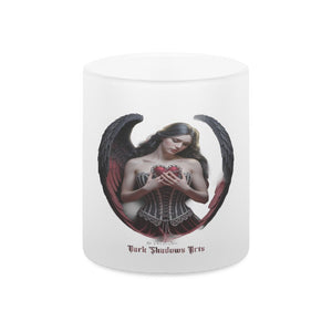 Lonely Angel - Glas - Tasse satiniert | Mug | Dark Shadows Arts