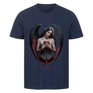 Lonely Angel - HigherBlanks Premium T-Shirt | T-Shirt | Dark Shadows Arts