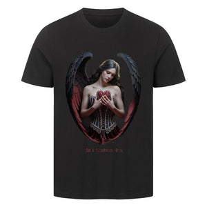 Lonely Angel - HigherBlanks Premium T-Shirt | T-Shirt | Dark Shadows Arts