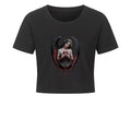 Lonely Angel - Ladies Cropped Tee | T-Shirt | Dark Shadows Arts