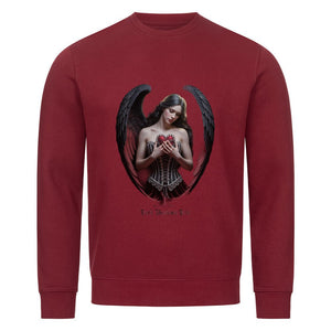 Lonely Angel - Premium Organic Sweatshirt | Sweatshirt | Dark Shadows Arts
