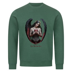 Lonely Angel - Premium Organic Sweatshirt | Sweatshirt | Dark Shadows Arts