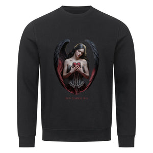 Lonely Angel - Premium Organic Sweatshirt | Sweatshirt | Dark Shadows Arts