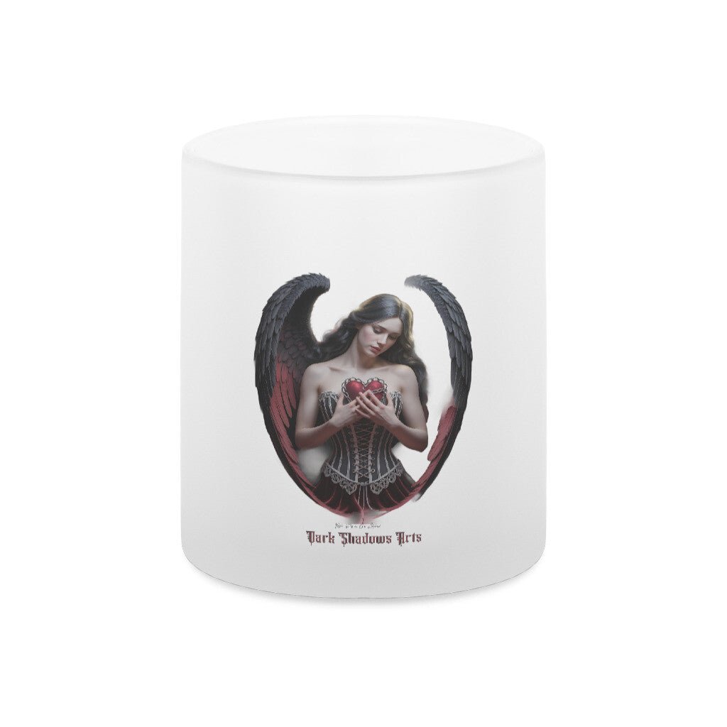 Lonely Angel - Teelichthalter satiniert | Mug | Dark Shadows Arts