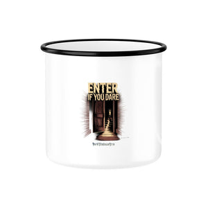 Lost Souls 1888 - Enter If You Dare - Emaille Tasse | Mug | Dark Shadows Arts