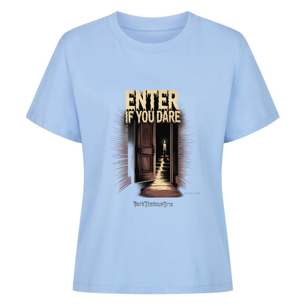 Lost Souls 1888 - Enter If You Dare - Premium Organic Shirt Women | T-Shirt | Dark Shadows Arts