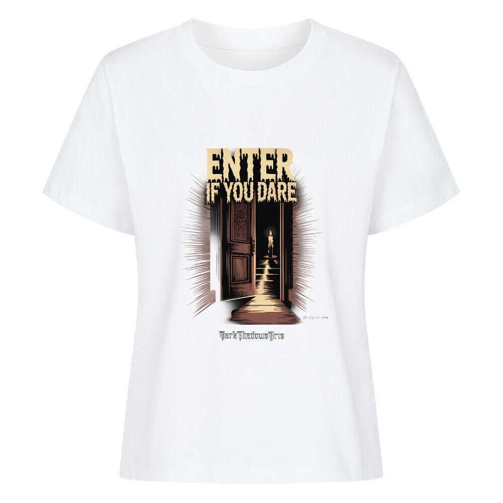 Lost Souls 1888 - Enter If You Dare - Premium Organic Shirt Women | T-Shirt | Dark Shadows Arts