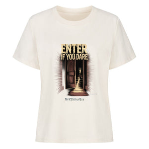 Lost Souls 1888 - Enter If You Dare - Premium Organic Shirt Women | T-Shirt | Dark Shadows Arts