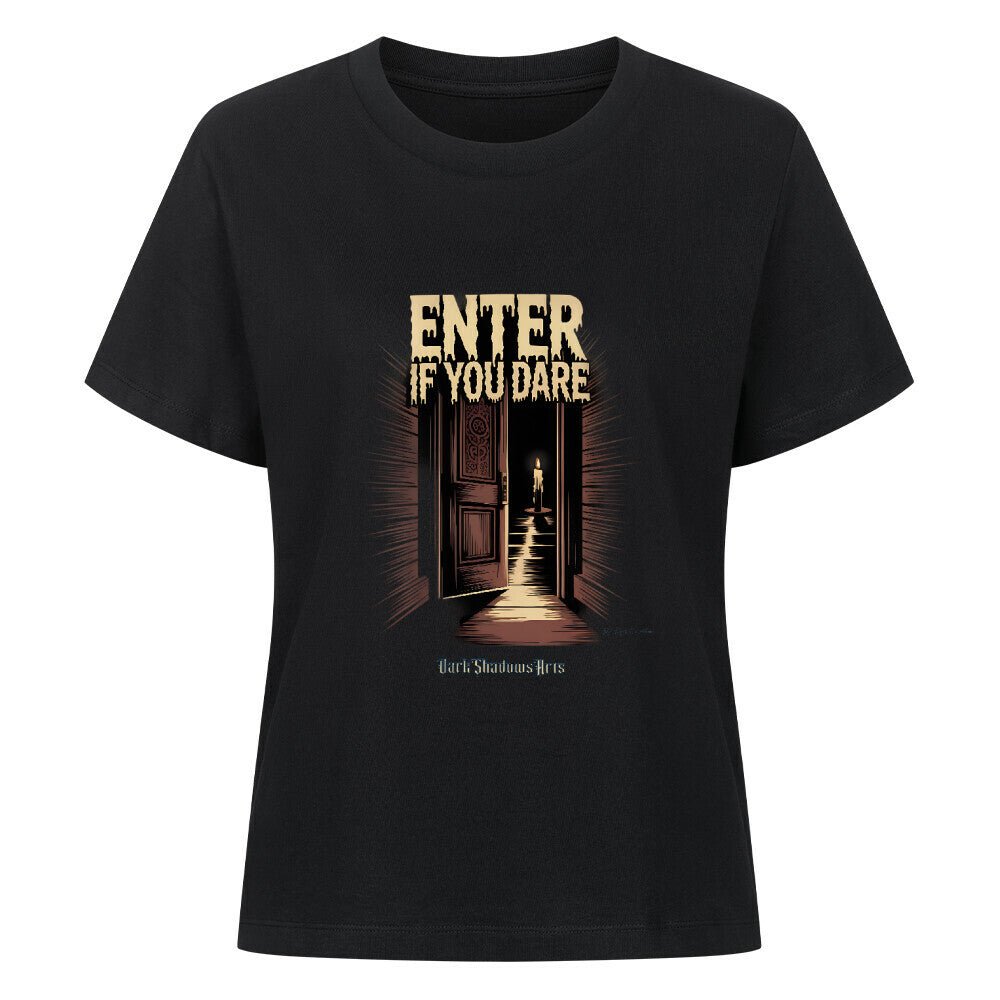Lost Souls 1888 - Enter If You Dare - Premium Organic Shirt Women | T-Shirt | Dark Shadows Arts