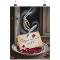 Love Letter from the Grave - Der letzte Gruß aus den Schatten der Vergangenheit - Poster Din A1 (hoch) | Wall Art | Dark Shadows Arts