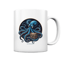 Majestätischer Tintenfisch – Hüter der Schatzkiste - Tasse glossy | Trinkgefäße | Dark Shadows Arts