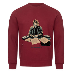 Melancholy Tape Sessions – Grunge trifft Schattenpoesie - Premium Organic Sweatshirt | Sweatshirt | Dark Shadows Arts