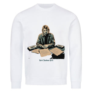 Melancholy Tape Sessions – Grunge trifft Schattenpoesie - Premium Organic Sweatshirt | Sweatshirt | Dark Shadows Arts