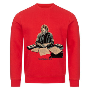 Melancholy Tape Sessions – Grunge trifft Schattenpoesie - Premium Organic Sweatshirt | Sweatshirt | Dark Shadows Arts