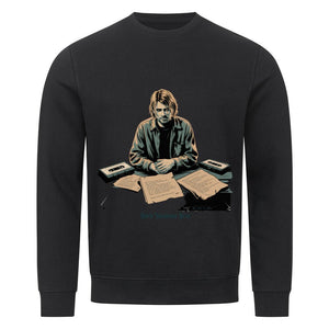 Melancholy Tape Sessions – Grunge trifft Schattenpoesie - Premium Organic Sweatshirt | Sweatshirt | Dark Shadows Arts