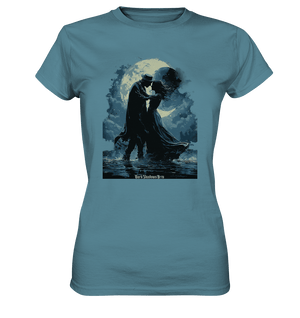 Mondschein Romantik Verliebte Silhouetten - Ladies Premium Shirt | Lady - Shirts | Dark Shadows Arts