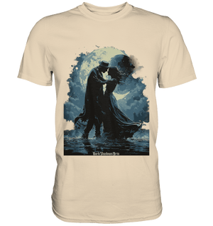 Mondschein Romantik Verliebte Silhouetten - Premium Shirt | Unisex - Shirts | Dark Shadows Arts