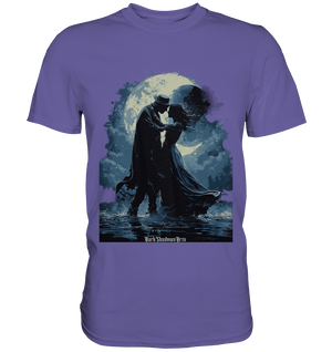 Mondschein Romantik Verliebte Silhouetten - Premium Shirt | Unisex - Shirts | Dark Shadows Arts