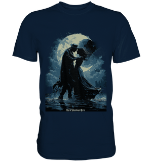 Mondschein Romantik Verliebte Silhouetten - Premium Shirt | Unisex - Shirts | Dark Shadows Arts