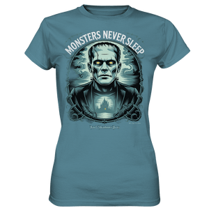 Monsters Never Sleep – Die Ewigkeit der Angst - Ladies Premium Shirt | Lady - Shirts | Dark Shadows Arts