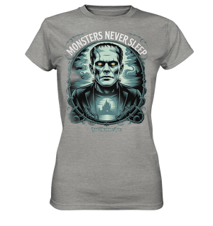 Monsters Never Sleep – Die Ewigkeit der Angst - Ladies Premium Shirt | Lady - Shirts | Dark Shadows Arts