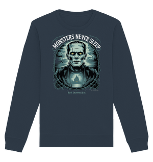 Monsters Never Sleep – Die Ewigkeit der Angst - Organic Basic Unisex Sweatshirt | Sweatshirts | Dark Shadows Arts