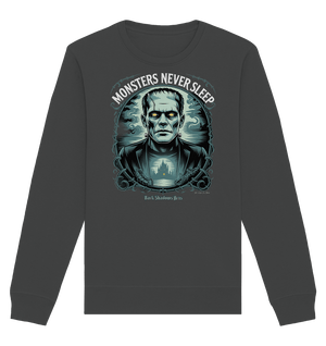 Monsters Never Sleep – Die Ewigkeit der Angst - Organic Basic Unisex Sweatshirt | Sweatshirts | Dark Shadows Arts