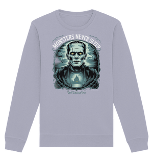 Monsters Never Sleep – Die Ewigkeit der Angst - Organic Basic Unisex Sweatshirt | Sweatshirts | Dark Shadows Arts