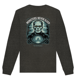 Monsters Never Sleep – Die Ewigkeit der Angst - Organic Basic Unisex Sweatshirt | Sweatshirts | Dark Shadows Arts