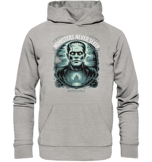 Monsters Never Sleep – Die Ewigkeit der Angst - Organic Hoodie | Hoodies | Dark Shadows Arts