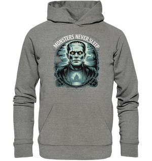 Monsters Never Sleep – Die Ewigkeit der Angst - Organic Hoodie | Hoodies | Dark Shadows Arts