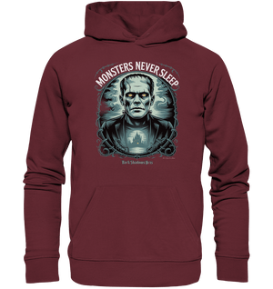 Monsters Never Sleep – Die Ewigkeit der Angst - Organic Hoodie | Hoodies | Dark Shadows Arts