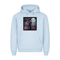 Night Queen – Gothic Eleganz im VHS - Glitch - HigherBlanks Premium Hoodie | Hoodie | Dark Shadows Arts