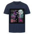 Night Queen – Gothic Eleganz im VHS - Glitch - HigherBlanks Premium T-Shirt | T-Shirt | Dark Shadows Arts