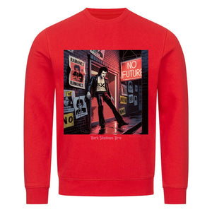 No Future Alley – Punk im Neonregen - Premium Organic Sweatshirt | Sweatshirt | Dark Shadows Arts