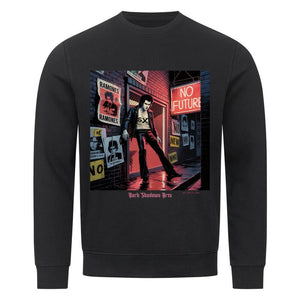 No Future Alley – Punk im Neonregen - Premium Organic Sweatshirt | Sweatshirt | Dark Shadows Arts