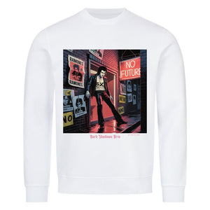 No Future Alley – Punk im Neonregen - Premium Organic Sweatshirt | Sweatshirt | Dark Shadows Arts