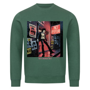 No Future Alley – Punk im Neonregen - Premium Organic Sweatshirt | Sweatshirt | Dark Shadows Arts
