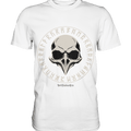 Nordic Raven Skull – Mystisches Design für Fans nordischer Ästhetik - Premium Shirt | Unisex - Shirts | Dark Shadows Arts