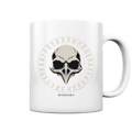 Nordic Raven Skull – Mystisches Design für Fans nordischer Ästhetik - Tasse glossy | Trinkgefäße | Dark Shadows Arts