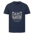 Oh My Goth – Dark Humor & Bat Style - HigherBlanks Premium T-Shirt | T-Shirt | Dark Shadows Arts
