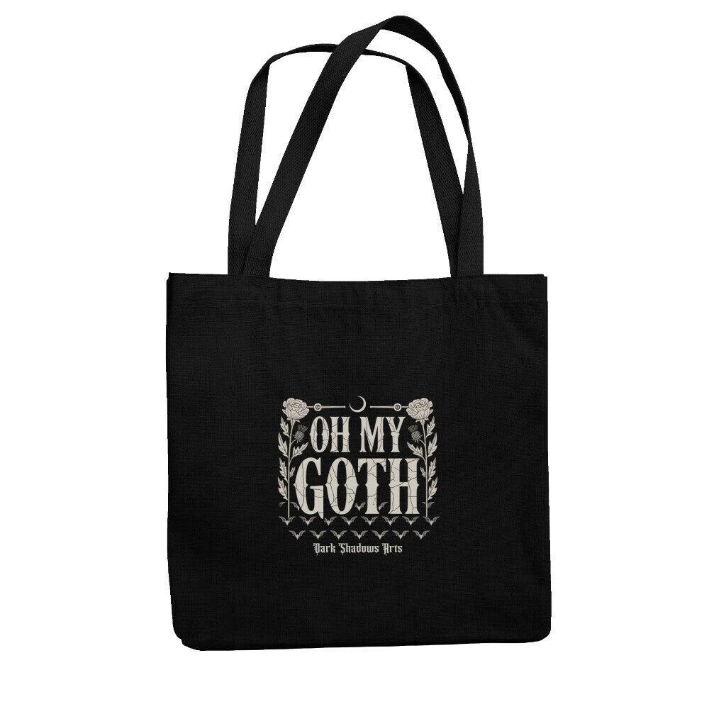 Oh My Goth – Dark Humor & Bat Style - Jutebeutel | Bag | Dark Shadows Arts