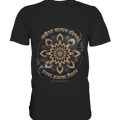 Past Present Future - Mystische Mandala - Symbolik der Zeit - Premium Shirt | Unisex - Shirts | Dark Shadows Arts