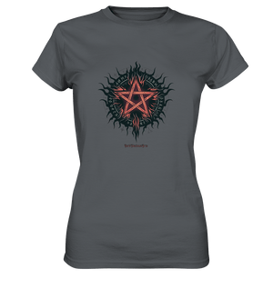 Pentagram mit Runen - Mystik & Okkulte Kräfte - Ladies Premium Shirt | Lady - Shirts | Dark Shadows Arts