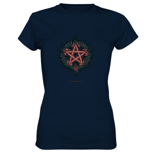 Pentagram mit Runen - Mystik & Okkulte Kräfte - Ladies Premium Shirt | Lady - Shirts | Dark Shadows Arts