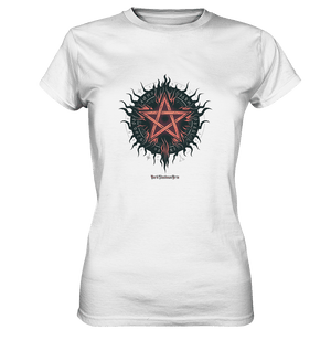 Pentagram mit Runen - Mystik & Okkulte Kräfte - Ladies Premium Shirt | Lady - Shirts | Dark Shadows Arts