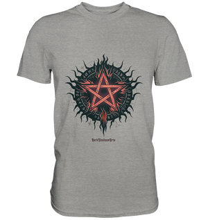 Pentagram mit Runen - Mystik & Okkulte Kräfte - Premium Shirt | Unisex - Shirts | Dark Shadows Arts