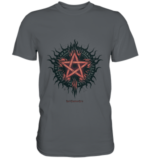 Pentagram mit Runen - Mystik & Okkulte Kräfte - Premium Shirt | Unisex - Shirts | Dark Shadows Arts