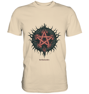 Pentagram mit Runen - Mystik & Okkulte Kräfte - Premium Shirt | Unisex - Shirts | Dark Shadows Arts