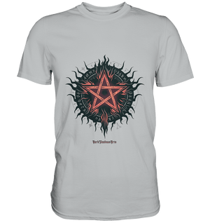 Pentagram mit Runen - Mystik & Okkulte Kräfte - Premium Shirt | Unisex - Shirts | Dark Shadows Arts